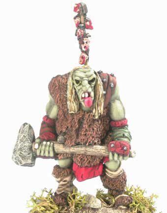 Mirliton Miniatures - Миниатюра 25-28 mm Fantasy - Half Giant Troll 2