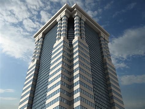 Deutsche bank trust company americas. 3d model 60 wall street deutsche
