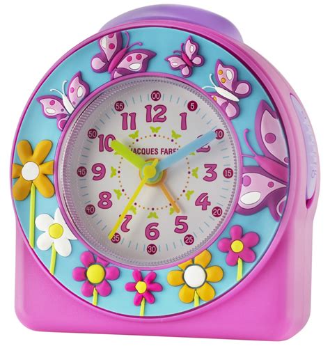 Best seller in kids' room clocks. JACQUES FAREL Kids' Alarm Clock Analog Quartz Girls ...