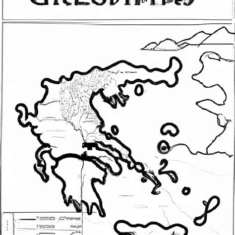 Mapa Da Grecia Antiga Para Colorir