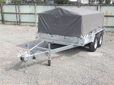 8x5 Tandem With Canvas Cover Trailer Builders And Repairs Christchurch