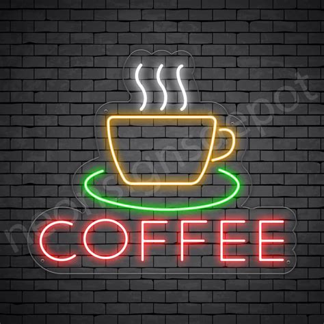 Coffee Shop Sign Neon Coffee Shop Signs Niche Png Moodboard Pngs