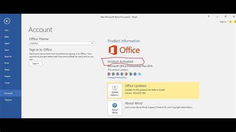 How To Activate Microsoft Office Windows 10 Youtube