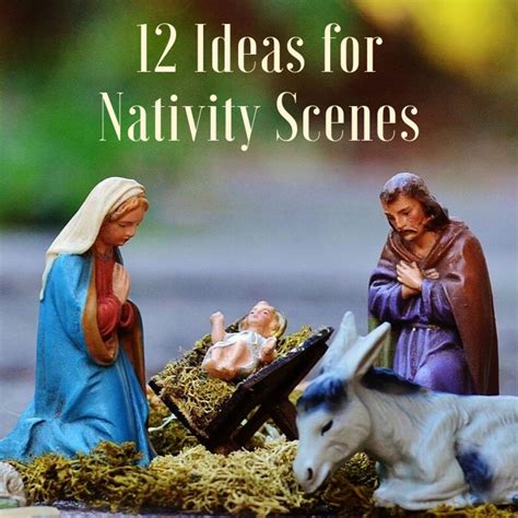 nativity scene display ideas