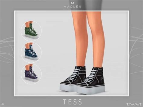 The Sims Resource Madlen Tess Shoes By Mj95 • Sims 4 Downloads The