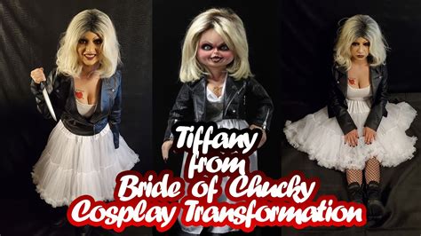 Tiffany From Bride Of Chucky Cosplay Transformation Youtube