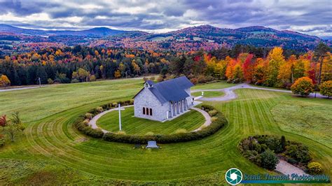 Scenic Vermont Photography The Chapel In East Burke Vermont