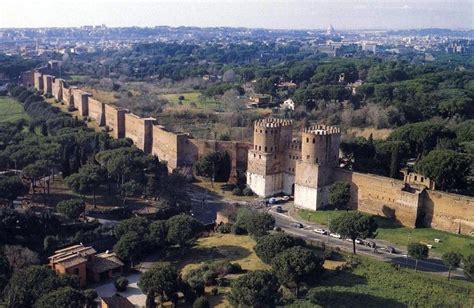 Section Of Aurelian Walls Imperium Romanum