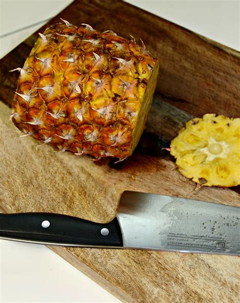 Knife Skills Fruit Series How To Cut A Pineapple The