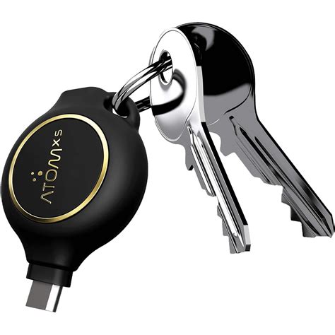 Atomxs Emergency Phone Charger Keychain Usb C Fashion