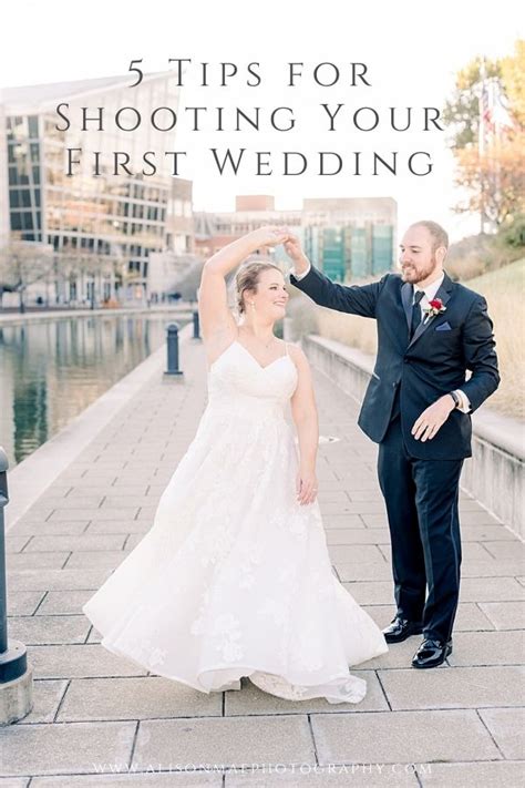 5 Tips For Shooting Your First Wedding