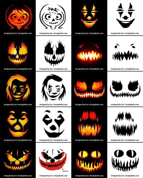 Free Printable Halloween Pumpkin Carving Stencils Patterns 78184 Hot Sex Picture