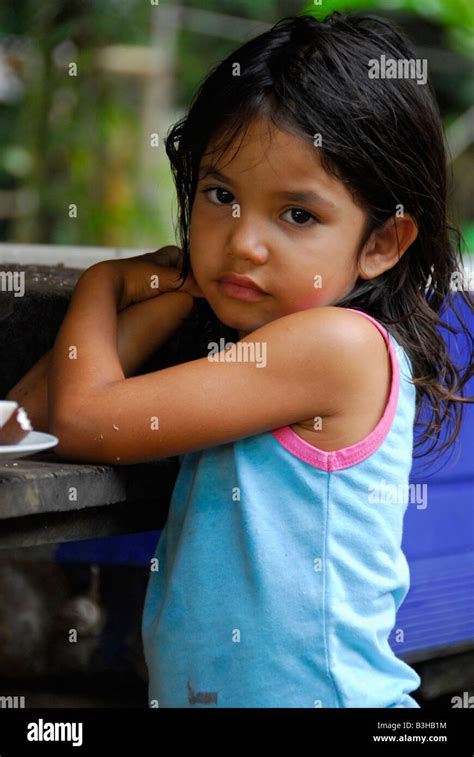 Young Playful Costa Rican Girl Hi Res Stock Photography And Images Alamy