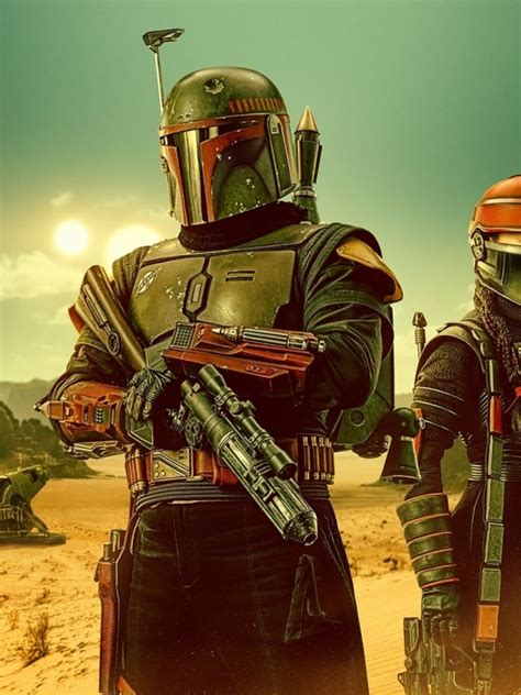 600x800 The Book Of Boba Fett Hd Official Poster 600x800 Resolution Wallpaper Hd Tv Series 4k