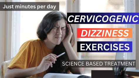 Cervicogenic Dizziness Vertigo Exercises Research Proven Treatment