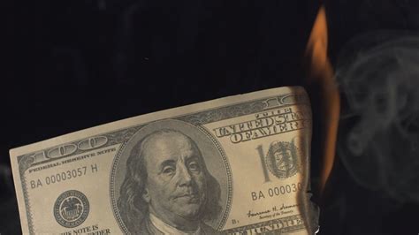 Check spelling or type a new query. Free Slow Motion Footage: Burning Hundred Dollar Bill - YouTube