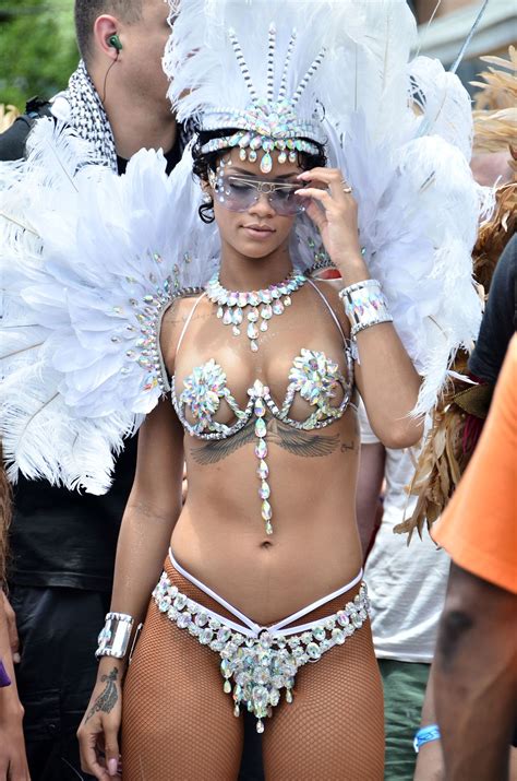 The Craziest Pictures Of Rihanna At Crop Over Festival 97 9 The Beat