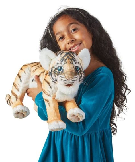 Folkmanis Baby Tiger Puppet Kites And Puppets