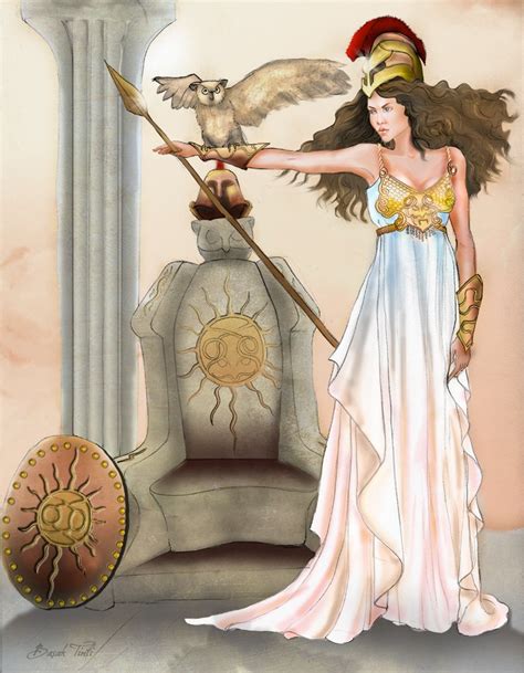 Athena Was Born From Zeuss Head Already Dressed In Her A