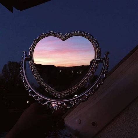 Hearts Mirror Aesthetic And Heart Image Aesthetic Photography