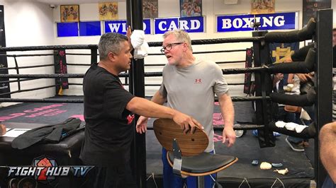 12 by 2's, 16's on center. Fight Journal- Wild Card Boxing Club Media Day with Freddie Roach, Robert Garcia & Abner Mares ...