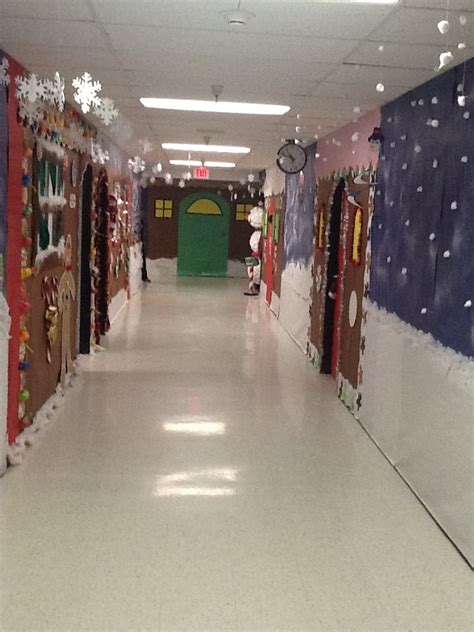 Our Hallway At School For Christmas The Kids Loved It Hallway