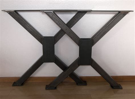 What kind of table legs do i need? Handmade Metal Table Legs, Industrial Heavy-Duty Steel ...