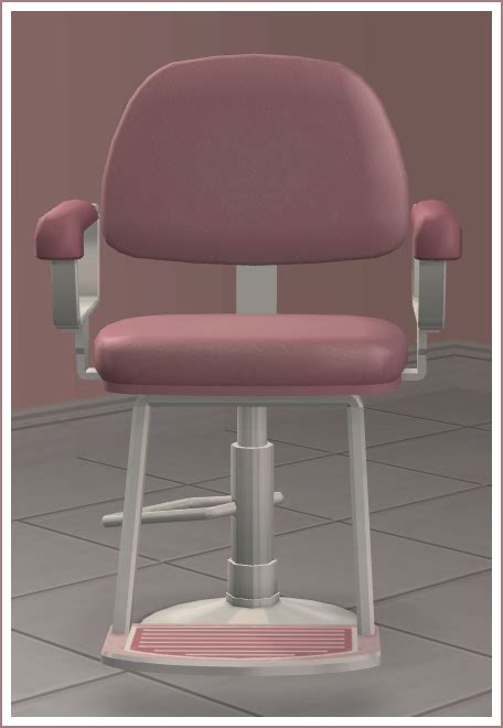 Mod The Sims Requested By Corylea Pink Salon Chair
