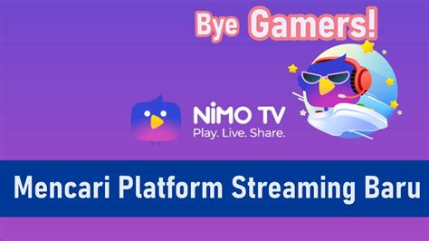 Kematian Nimo Tv Game Streamer Cari Mesias Platform Siaran Baru