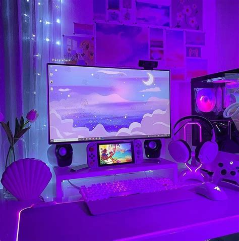 Cute Gaming Setups And Rooms On Instagram “check Out This Gorgeous