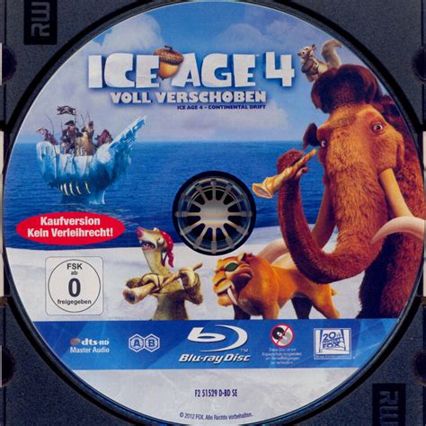Ice Age 4 Voll Verschoben Blu Ray Label 2012 R2 German