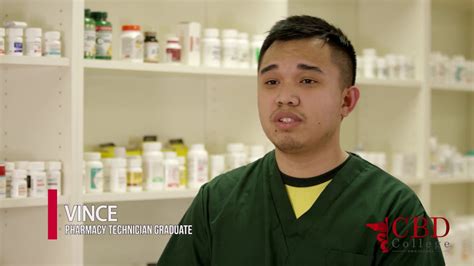 Pharmacy Technician Cbd College Graduate Testimonial Los Angeles