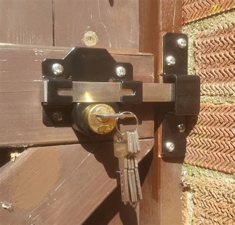 Gatemate Gate Lock Fitted Gate Locks Wooden Gates House Siding