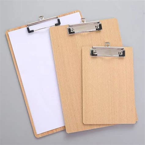 Mdf Wood Clipboards For Students Women School And Office A4 Letter