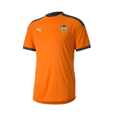 Playera Puma Valencia Cf Training 2020 2021 Vibrant Orange Asphalt