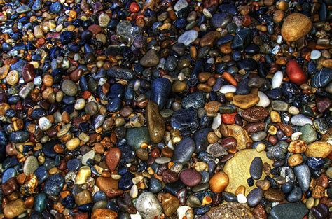 Beach Macro Nature Pebbles Sea Stones Textures Wallpapers Hd