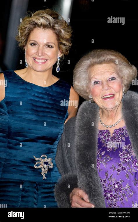 queen maxima l and princess beatrix of the netherlands attend the national celebration of