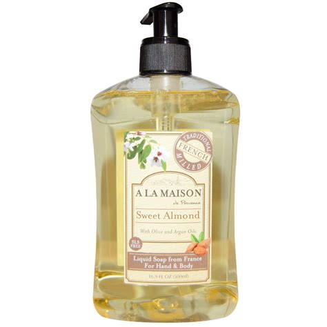 A La Maison De Provence Hand And Body Liquid Soap Sweet Almond 169