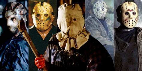 Friday The 13th How Jasons Hockey Mask Changes In Each Movie