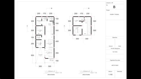 Lihat beberapa desain rumah 6x10 yang bisa kamu jadikan inspirasi di laman yang satu ini! DESAIN RUMAH 6 X 15 m DENGAN 3 KAMAR TIDUR - YouTube