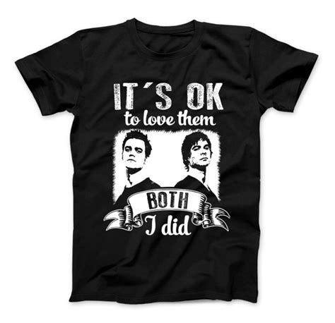 Its Ok To Love Them Both I Did T Shirt Vampire Diaries Inspired Design