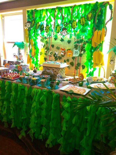 Get it as soon as tue, aug 24. Jungle Shower | CatchMyParty.com … | Jungle baby shower ...