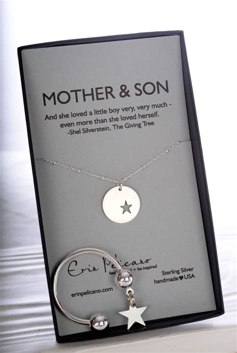 Our mom jewelry gifts are perfect for birthdays, mother's day, push presents, and any other special occasion. Sterling Mother & Son Necklace Set | Shop Erin Pelicano