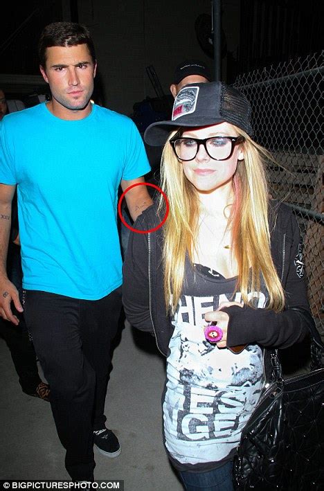 Brody Jenners Got Avril Lavigne On His Arm Literally With A Love