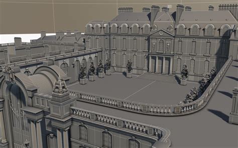 Elysee Palace 3d Model Turbosquid 1542118