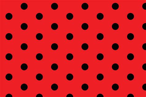 Abstract Black Polka Dots On Red Background Pattern Design Vector Art At Vecteezy