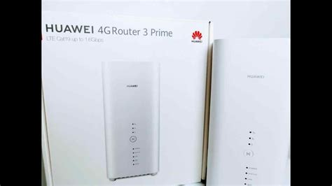 Huawei Cpe 4g Router 3 Prime B818 Unboxing Detailed Menu Review