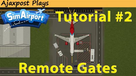 These products are designed for consistent performance with adjustable opening time and closing time. SimAirport : Tutorial : Remote Gates - YouTube