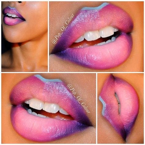 Two Tone Lipstick Beautiful Lips Gorgeous Makeup Love Makeup Makeup Art Makeup Nails