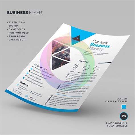 Print Ready Corporate Flyer Graphic Prime Graphic Design Templates